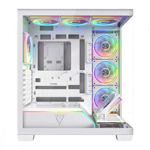 MODECOM Obudowa PC VOLCANO STELLAR PLUS ARGB MIDI 8F Biała