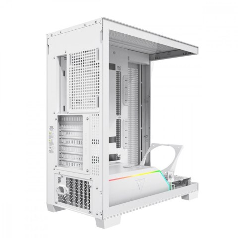 MODECOM Obudowa PC VOLCANO STELLAR PLUS ARGB MIDI NF Biała