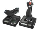 Logitech G 945-000003 kontroler gier Czarny, Srebrny USB 2.0 Flight Sim Analogowa/Cyfrowa PC