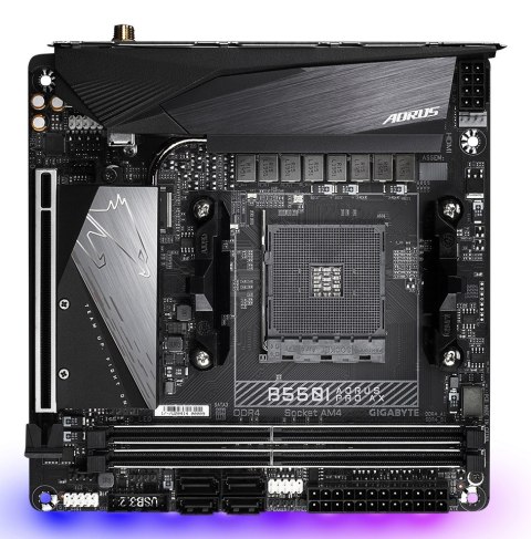 Gigabyte B550I AORUS PRO AX płyta główna AMD B550 AM4 socket Mini-ITX