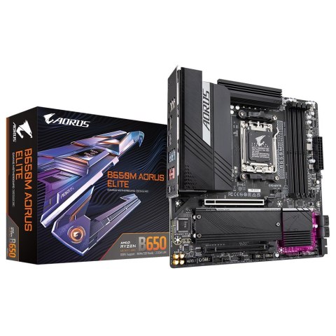 Płyta główna Gigabyte B650M AORUS ELITE (B650, AM5, mATX, DDR5)