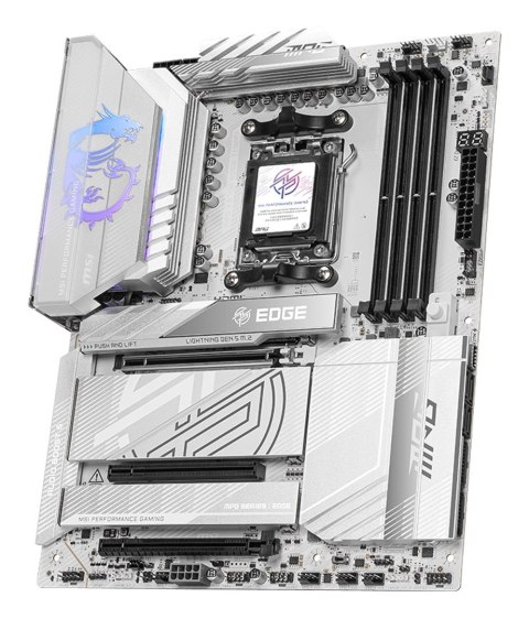 MSI MPG X870E EDGE TI WIFI płyta główna AMD X870E Gniazdo AM5 ATX