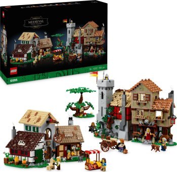 LEGO Icons 10332 Średniowieczny plac miejski