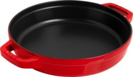 Zestaw 2 naczyń żeliwnych z pokrywką STAUB 40508-384-0 - czerwony 24 cm