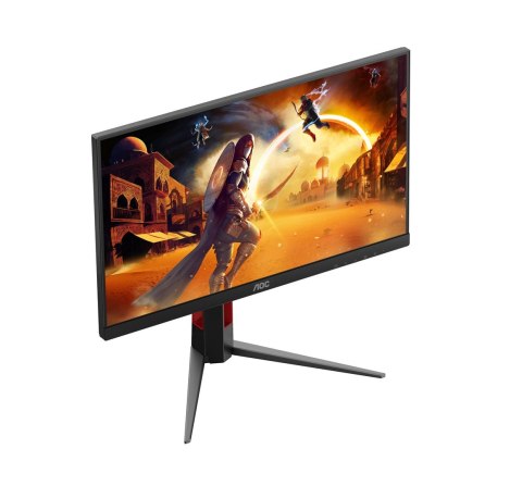 AOC G4 24G4HA monitor komputerowy 60,5 cm (23.8") 1920 x 1080 px Full HD LED Czarny, Czerwony