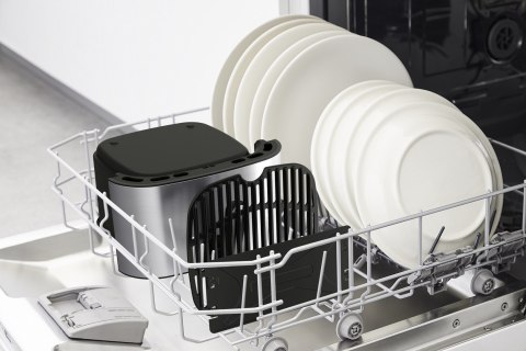 Tefal Easy Fry & Grill EY801D 6,5 l Autonomiczny 1650 W Frytkownica na gorące powietrze Stal nierdzewna