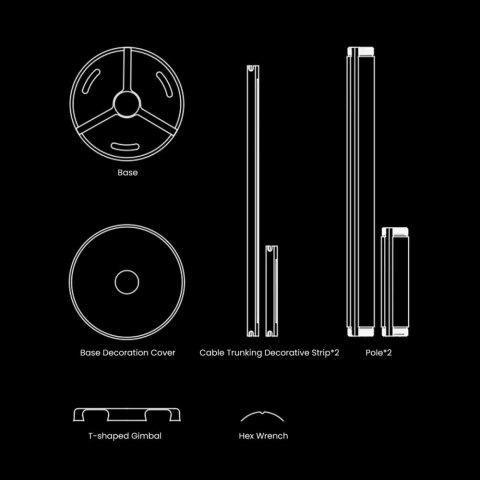 JMGO Uchwyt do projektora 4K P082