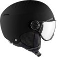 Kask narciarski ALPINA ARBER VISOR Q LITE BLACK 58-61