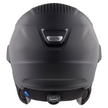 Kask zimowy ALPINA ALTO Q-Lite black matt (gold mirror) 55-59