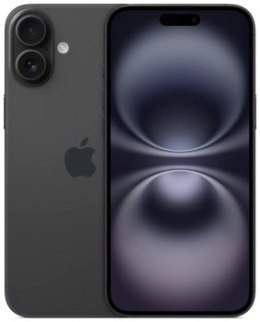 Smartfon Apple iPhone 16 Plus 256GB Czarny MXWN3HX/A