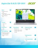 Acer Notebook Aspire Lite 15 AL15-72P-595Y i5-13500H, 15.6 FHD IPS, 16GB, 512GB SSD, No OS, srebrny