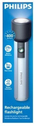 Philips Latarka akumulatorowa USB-C 400 lm 2000mAh