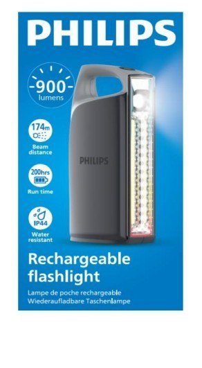 Philips Latarka akumulatorowa USB-C 900 lm 4000mAh