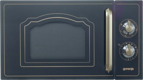 Kuchenka mikrofalowa Gorenje z grillem MO4250CLB Free standing, 20 L, Grill, Mechanic, 700 W, Black, Defrost function