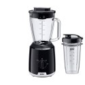 Mikser stojący Braun JB1051BK Household PowerBlend 1 ze szklaną nasadką blendera 1,5 l z kubkiem na wynos, gadżety kuchenne do k