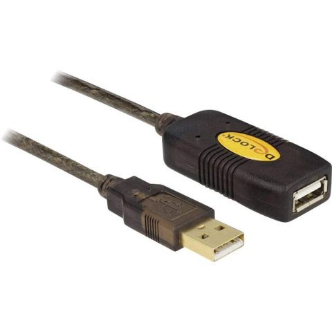 DeLOCK 30m, USB2.0 - USB2.0 kabel USB USB A Czarny