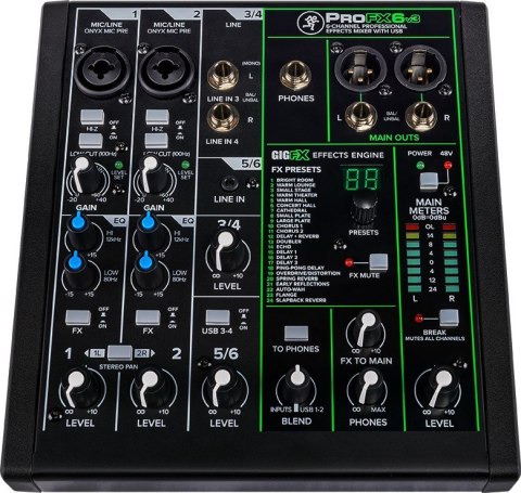 Mackie ProFX6v3 - Mikser analogowy z interfejsem USB