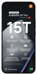 Smartfon Xiaomi 15T Pro 12/512GB Black