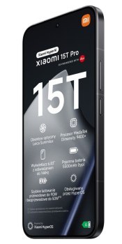 Smartfon Xiaomi 15T Pro 12/512GB Black