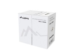 Lanberg LCU5-12CU-0305-R kabel sieciowy Czerwony 305 m Cat5e U/UTP (UTP)