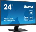Iiyama ProLite XU2493HSU-B7 monitor komputerowy 60,5 cm (23.8") 1920 x 1080 px Full HD LED Czarny