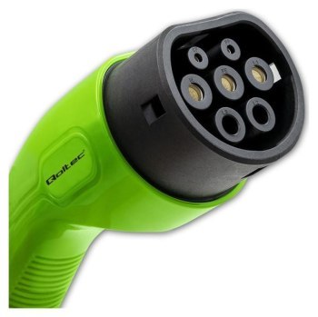 Qoltec Mobilna ładowarka do samochodów EV 2 w 1 typ2 | 7kW | 230V | CEE 5 PIN