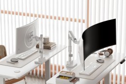 Digitus Ramię biurkowe pojedyncze z zaciskiem i sprężyną gazową 1x LCD max. 57