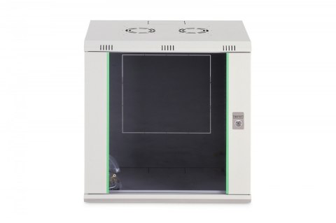 Digitus Szafa sieciowa wisząca Dynamic 19" 12U rack 607x600x450mm, drzwi szyba, szara, niezłożona, 60kg