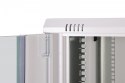 Digitus Szafa sieciowa wisząca Dynamic 19" 12U rack 607x600x600mm, drzwi szyba, szara, niezłożona, 60kg
