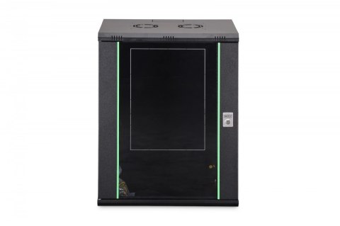 Digitus Szafa sieciowa wisząca Dynamic 19" 16U rack 785x600x450mm, drzwi szyba, czarna, niezłożona, 60kg