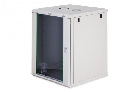 Digitus Szafa sieciowa wisząca Dynamic 19" 16U rack 785x600x600mm, drzwi szyba, szary, niezłożona, 60kg