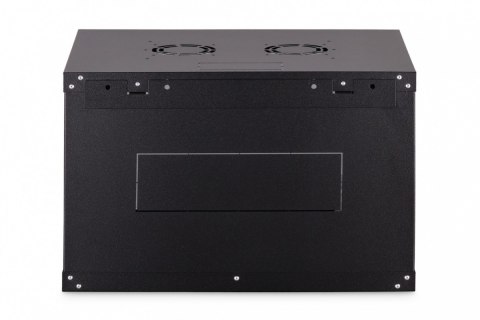 Digitus Szafa sieciowa wisząca Dynamic 19" 7U rack 385x600x450mm, drzwi szyba, czarna, niezłożona, 60kg