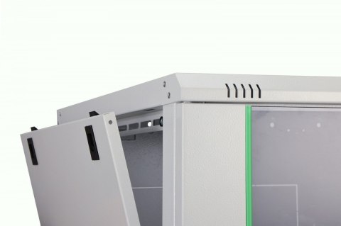 Digitus Szafa sieciowa wisząca Dynamic 19" 7U rack 385x600x600mm, drzwi szyba, szara, niezłożona, 60kg