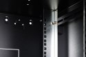 Digitus Szafa sieciowa wisząca Dynamic 19" 9U rack 474x600x450mm, drzwi szyba, czarna, niezłożona, 60kg