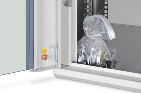 Digitus Szafa sieciowa wisząca Dynamic 19" 9U rack 474x600x450mm, drzwi szyba, szara, niezłożona, 60kg