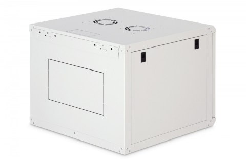 Digitus Szafa sieciowa wisząca Dynamic 19" 9U rack 474x600x600mm, drzwi szyba, szara, niezłożona, 60kg