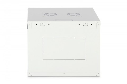 Digitus Szafa sieciowa wisząca Dynamic 19" 9U rack 474x600x600mm, drzwi szyba, szara, niezłożona, 60kg