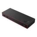 Inteligentna stacja dokująca Lenovo ThinkPad USB4 5500 (z zasilaczem 135 W) | Ilość DisplayPorts: 2 | Ilość portów HDMI: 1 | 100