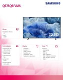 Samsung Telewizor QLED 75 cali QE75Q8FAAUXXH