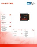 Western Digital Dysk SSD Black 500GB SN770M M2 2230