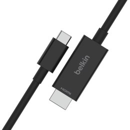 Kabel Belkin Connect USB-C to HDMI 2.1 Cable 2m Black (WYPRZEDAŻ)