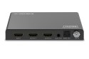 Rozdzielacz / Splitter HDMI 1x2, 8K/60Hz (4:4:4) z HDR, 48 Gbps, HDCP 2.3. Toslink / Stereo, EDID