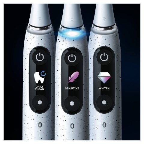Szczoteczka do zębów ORAL-B iO Series 10 Stardust White elektryczna + ładowarka iO Sense Biały