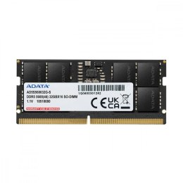 Adata Pamięć do notebooka Premier DDR5 5600 SODIMM 16GB Single Tray
