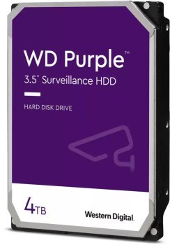 Dysk HDD WD Purple WD44PURZ (4 TB ; 3.5 ; 256 MB; 5400 obr/min)