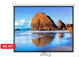 Ekran Maclean MC-591 (ścienny; rozwijane ręcznie; 4:3) (WYPRZEDAŻ)