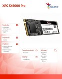Adata Dysk SSD XPG SX6000 Pro 512GB PCIe 3x4 2.1/1.5 GB/s M2