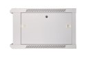 Extralink Szafa rack 6U 600x600 Szara montowana na ścianie