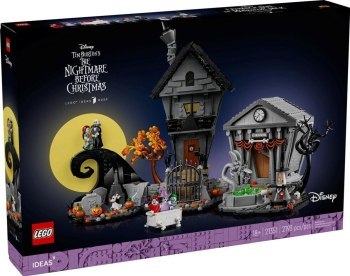 LEGO Ideas 21351 Disney: Miasteczko Halloween Tima Burtona