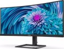 Monitor Philips 346E2CUAE - 34'' | VA | WQHD | 100 Hz | USB-C PD65W